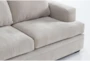 Bonaterra Sand 2 Piece Sectional With Left Arm Facing Sofa & Storage Ottoman - Detail