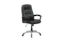 Tristan Black Faux Leather Adjustable Office Chair - Signature