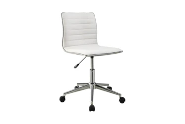 Nena Taupe + Silve Adjustable Office Chair