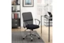 Milan Black + Chrome With Mesh Backrest Office Chair  - Room