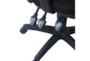 Odam Black Mesh Adjustable Rolling Office Desk Chair - Detail