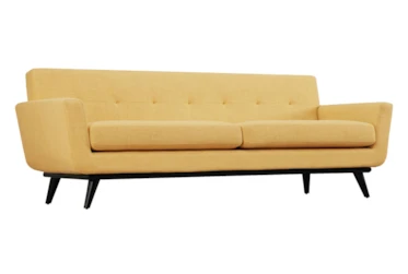 Vember Mustard 91" Sofa