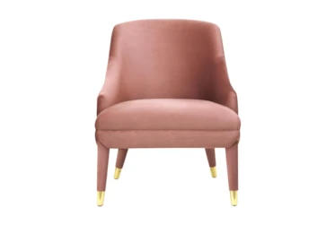 Natasha Rose Velvet Accent Chair