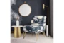 Gretta Floral Velvet Accent Chair - Room