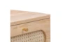 Canary Cane 2-Drawer Nightstand - Detail