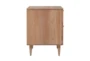 Canary Cane 2-Drawer Nightstand - Side