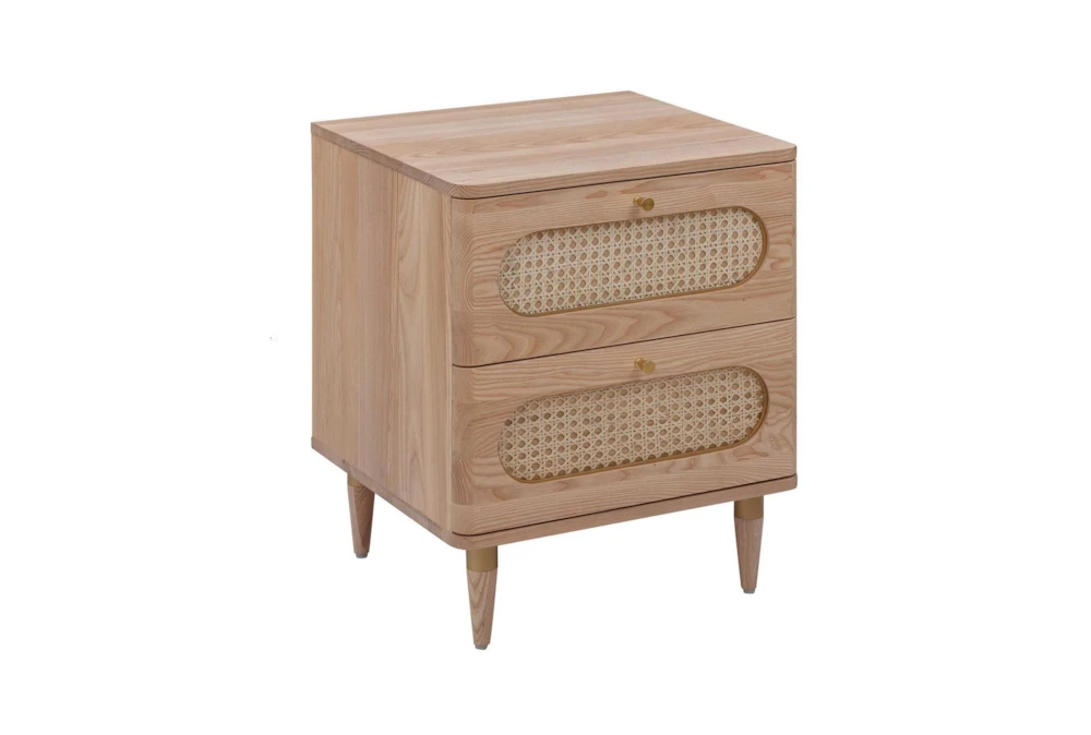 Canary Cane 2-Drawer Nightstand