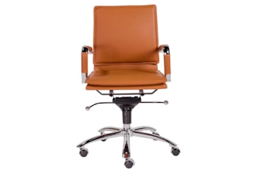 Glendon Cognac Pro Low Back Office Chair