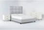 Boswell California King Upholstered 3 Piece Bedroom Set With Elden II Dresser + 2 Drawer Nightstand - Signature