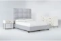 Boswell King Upholstered Storage 3 Piece Bedroom Set With Elden II Dresser + 1 Drawer Nightstand - Signature