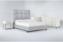 Boswell 4 Piece Queen Upholstered Storage Bedroom Set With Elden II Dresser, Bachelors Chest + 1 Drawer Nightstand - Signature