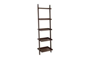 Lawndale Brown Wood Traditional Bookcase