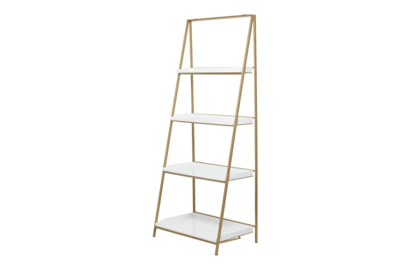 Sussex Gold Contemporary 59" Bookcase - 360