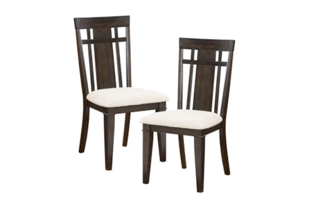 Maynard Dark Brown Dining Chair Set Of 2
