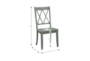 Delmar Green Dining Chair Set Of 2 - Detail