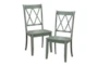 Delmar Green Dining Chair Set Of 2 - Signature