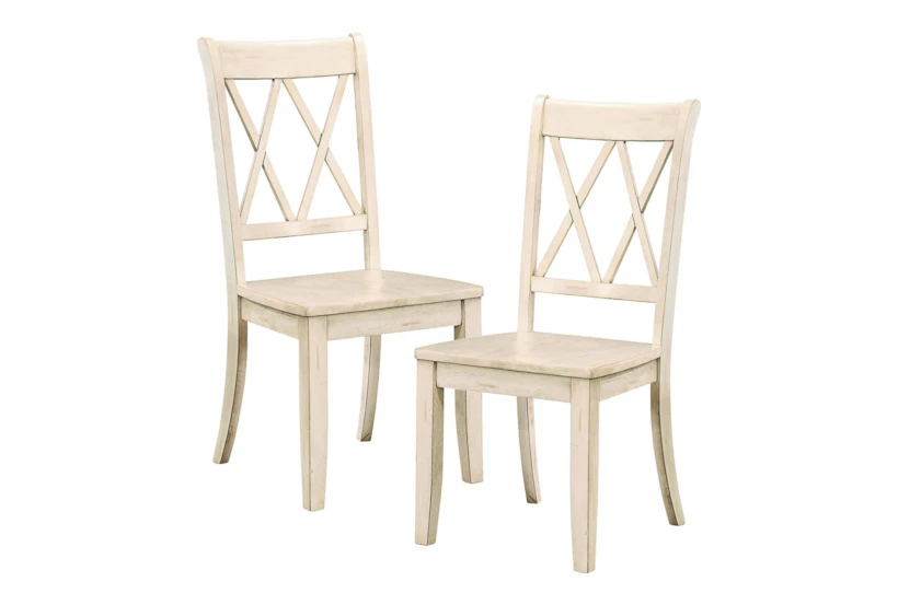 Delmar White Dining Chair Set Of 2 - 360