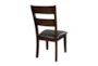 Kian Dark Brown Dining Chair Set Of 2 - Back