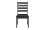 Malabar Dark Grey Dining Chair Set Of 2 - Front