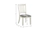 Chevre White Dining Chair Set Of 2 - Detail