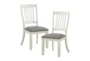Chevre White Dining Chair Set Of 2 - Signature