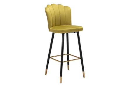 Clair Yellow Bar Chair