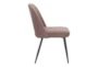 Teddy Modern Brown Contract Grade Dining Chair Set Of 2 - Detail