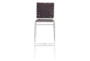 Woven Espresso Contract Grade Counter Stool Set Of 2 - Detail