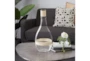 20 Inch Clear Glass + Rattan Rope Bottle Vase - Room