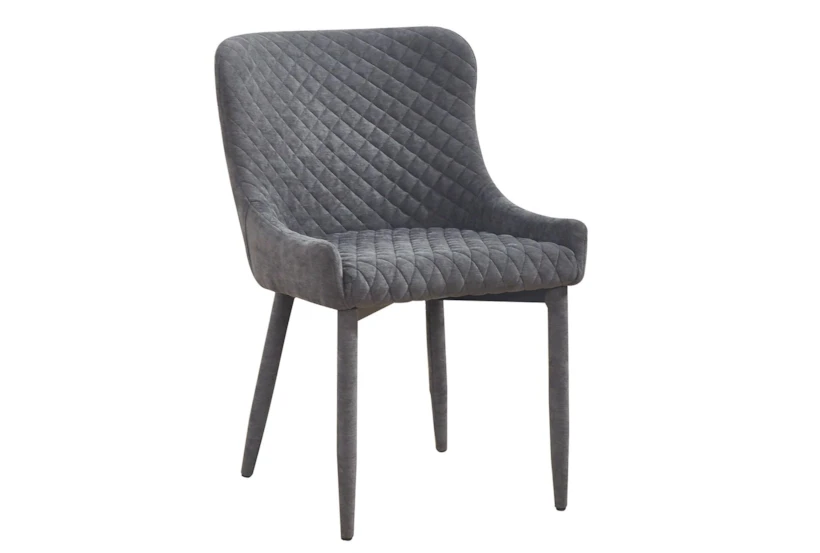 Draco Grey Dining Side Chair - 360