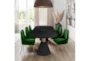 Trix Green Velvet Dining Side Chair - Room