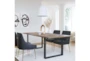 Trix Grey Velvet Dining Side Chair - Room