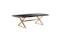 Adeline Black Lacquer 95" Dining Table - Signature