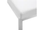 Amy White Stainless Steel Counter Stool Set Of 2 - Detail
