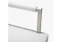 Director White Stainless Steel Counter Stool - Detail