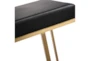 Ferra Black Gold Steel Barstool Set Of 2 - Detail