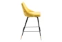 Piccol Yellow Contract Grade Counter Stool - Detail