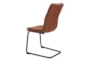 Indy Brown Contract Grade Dining Chair Set Of 2 - Detail