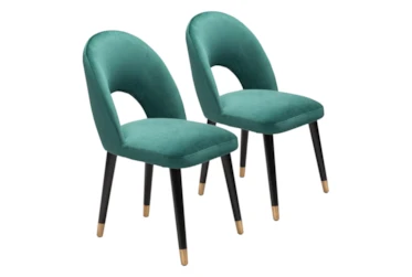 Mia Green Dining Chair Set of 2