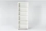 Westlawn 84" White Bookcase - Front