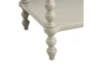 Spindle White 1-Drawer Nightstand - Detail
