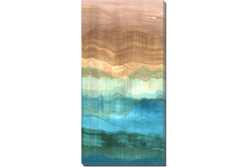 20X40 Sunset Over The Peak I With Gallery Wrap Canvas - 360
