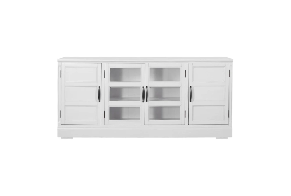 Cromwell White 76" Traditional Tv Stand