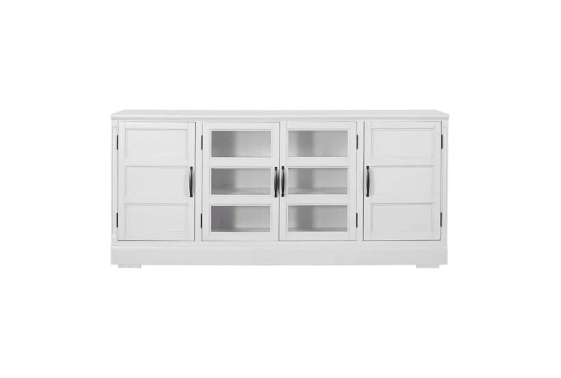Cromwell White 76" Traditional Tv Stand - 360