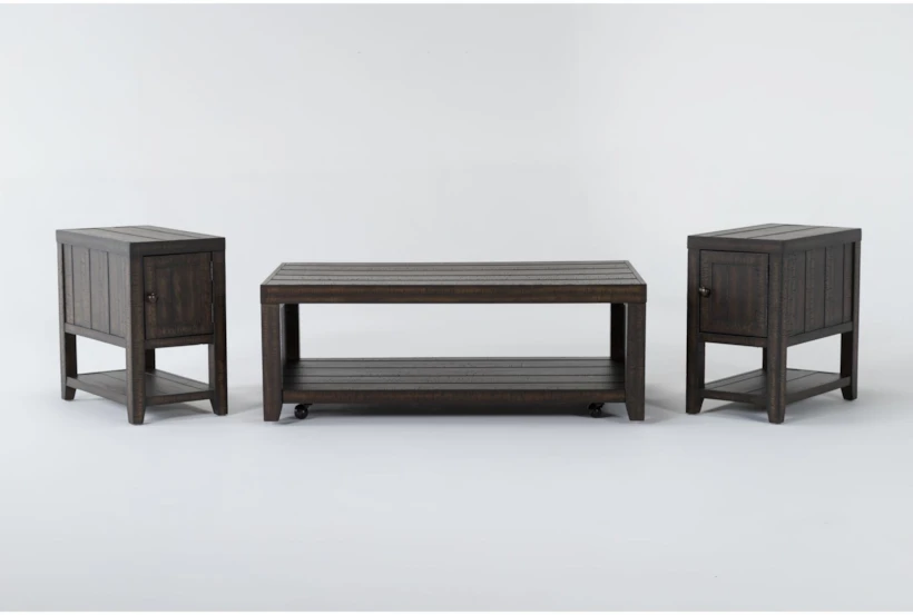 Boone 3 Piece Coffee Table Set - 360
