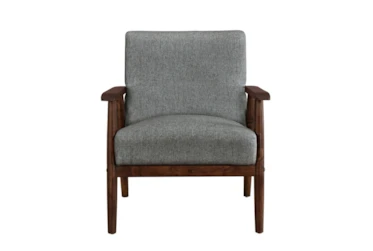 Alana Grey Fabric Accent Chair