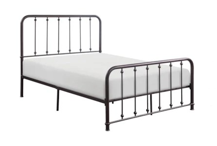 Tamsin Dark Bronze Full Metal Platform Bed