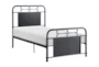 Forge Silver Twin Metal Platform Bed - Signature