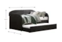 Wichfield Black Twin Daybed With Trundle - Detail