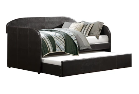 Wichfield Black Twin Daybed With Trundle